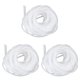 thumbnail image 1 of 3X Cable Organizador de Cables Gerente Espiral Wrap Band 6mm Dia 15M Longitud Blanco, 1 of 5