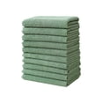 thumbnail image 1 of Toallas de Papel de Cocina Multipack 10Pc Verde 11.81x11.81In, Paño de Limpieza Libre de Pelusa para Platos Toalla de Secado de Coche, Limpieza Absorbente Espesada, 1 of 6