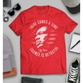 thumbnail image 3 of S4E Men's Martin Luther King Jr. Silence is Betrayal T-Shirt Small Red, 3 of 4