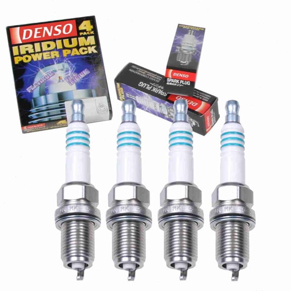 4 pc DENSO Iridium Power Spark Plugs compatible with Toyota Camry 2.0L L4 1987-1991
