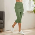 thumbnail image 7 of Summer Pants for Women Buttery Sweatpants Thermal Sports Pants Women Cute Casual Leopard Dress Casual Sports Comfy Baggy Sweats Ladies Slim Womens Business Wear Green L, 7 of 7
