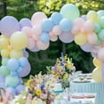 thumbnail image 4 of 110pcs Pastel Balloon Garland Kit Macaron Multicolor Latex Balloons for Birthday Baby Shower Wedding Party Decorations Thickened Biodegradable Balloons with Arch Strip, 4 of 5