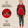 thumbnail image 4 of LazyOne Warm Long-Sleeve PJ Sets for Girls and Boys, Happy Camper, Funny Animal Kids' Pajama Sets, 4 of 6