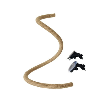 Bird Cage Standing Suction Cup Perch Birdcage Platform Parrots Exercise Stand Bird Supply Grinding Toy Cage Accessories