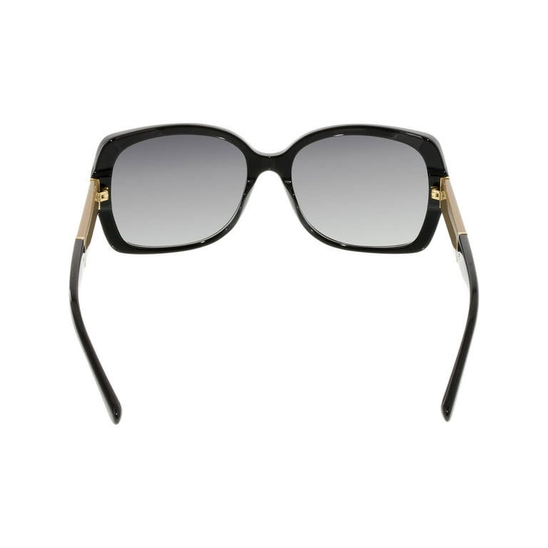 Burberry Women's Black Square Sunglasses with Grey Gradient