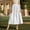 White, variant on qelini Linen Max Skirt for Women Long Skirt Pocket Elastic High Waist A-line Skirt Solid Color Beach Casual Skirt