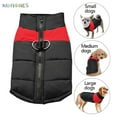 thumbnail image 3 of BadPiggies Waterproof Cold-proof Dog Warm Vest Jacket Coat Winter Clothes for Small Medium Large Dogs Pets (7XL, Red), 3 of 7