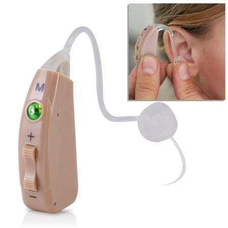 PYLE PHLHA54 - Digital Hearing Assistance Aid - Hearing Impaired Ear Amplifier with Built-in Rechargeable (Best Mobile For Hearing Impaired)