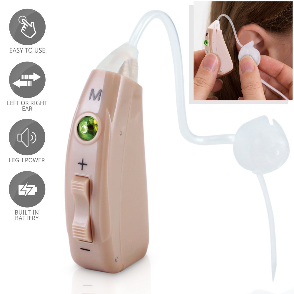 Pyle PHLHA54 Digital Hearing Assistance Aid Hearing Impaired Ear Amplifier
