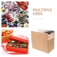 thumbnail image 2 of 2Pcs Insulated Shipping Boxes Khaki 11X7.1X6.3In Aluminum Foil Paper for Long Distance Transport, 2 of 8