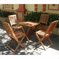 thumbnail image 2 of Vifah Ensemble Table Bistro Pliante Malibu avec 4 Chaises Pliantes, 2 of 7