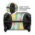 thumbnail image 2 of Honeii Happy Easter Elastic Luggage Cover, featuring double-sided printing, is the ideal companion for travel, business trips, and daily use(not included suitcase )-Small, 2 of 7