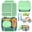 Green, variant on Kids Bento Lunch Box with 9oz Soup Thermos Leak-Proof Food Container 4 Compartments Insulated Hot Food Jar for Toddler Kid Boys Girls to School & Travel