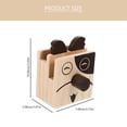 thumbnail image 2 of Animal Glasses Holder Multipurpose Desktop Organizer Suitable for Teachers and Kids Wooden Multi Color with 1Set, 2 of 4