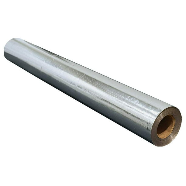 Energy Radiant Barrier Insulation Aluminum Foil Roll 500 SQFT (4ft x ...