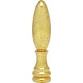 thumbnail image 1 of Satco Brass Bullet Finial 2in Height 1/8 IP Burnished and Lacquered, 1 of 1
