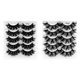 thumbnail image 1 of Pestañas postizas esponjosas, largas y voluminosas, para extensiones de pestañas con maquillaje., 1 of 5
