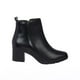 thumbnail image 2 of Botín Mujer Juvenil Moda Casual Formal Negro Tipo Piel negro 26 Incógnita 040D1J, 2 of 7