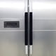 thumbnail image 2 of Cubierta suave de puerta del refrigerador Juego de 2 utensilios Negro Sunnimix cubierta de la manija del refrigerador, 2 of 7
