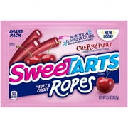 Sweetarts Soft & Chewy Ropes Share Pack 3.5 oz (Carton of 12)