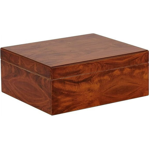 Humidor Supreme Orleans Group Burl Humidor, 40 Count