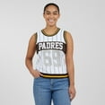 thumbnail image 4 of Women's-WEAR by Erin Andrews  White San Diego Padres Sporty Tank Top, 4 of 5