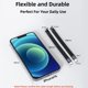 thumbnail image 4 of Cable USB C Leehitech corto de 90 grados y 13 cm para iPhone 15, 4 of 9