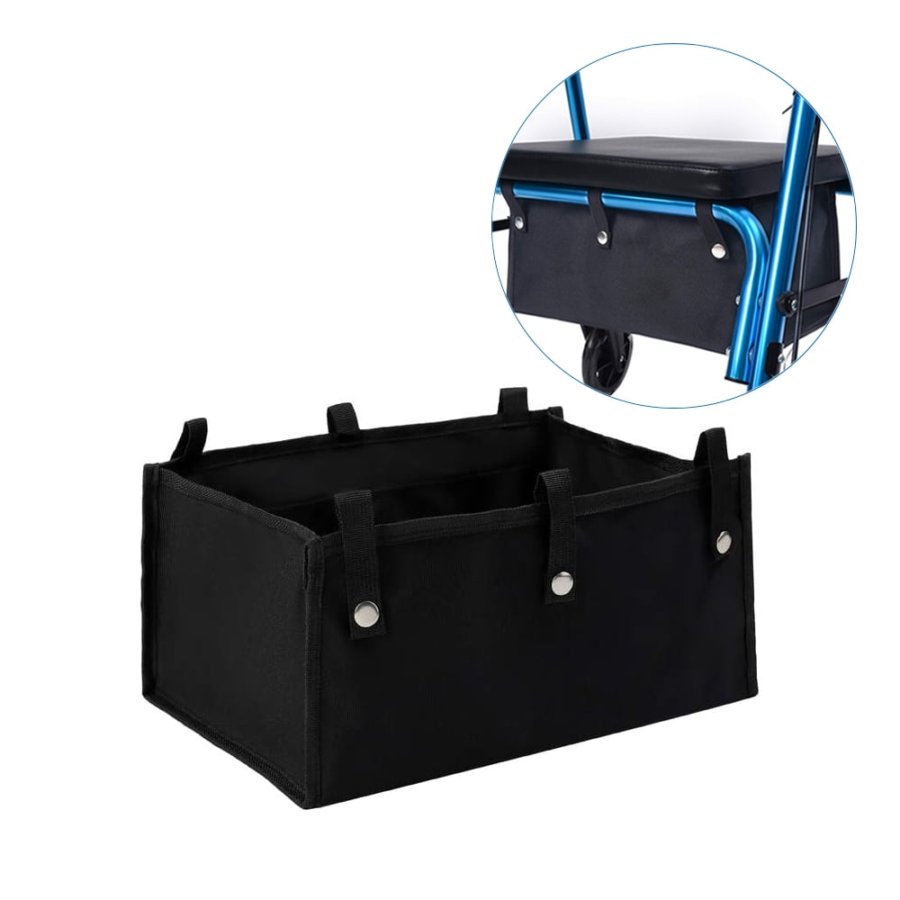 KISPATTI Rollator Storage Under Seat Bag Folding Underseat Walker Pouch ...