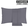 thumbnail image 2 of Fundas de almohada Utopia Bedding Standard, 20 x 26 cm, 2 unidades, color gris, 2 of 7