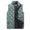 Light Blue, variant on WTOBBY Men's Casual Solid-Color Embossed Down Cotton Vest, Loose Stand-Up Collar Thickened Coat for Winter, Lightweight and Warm for Outdoor and Casual Use,Black L