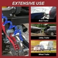 thumbnail image 7 of Uxcell Breakaway Trailer Cable, Trailer Brake Away Cable Safety Cable Straps Spring Towing Coiled Wire with Clip Blue 5 ft x 0.35", 7 of 7