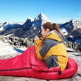 thumbnail image 4 of Sac de Couchage d'Hiver pour Adulte pour Temps Froid 0–22 °C, pour le Camping, la Randonnée, en Forme de Momie, 4 of 6