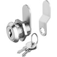 thumbnail image 1 of 6 PCS Cam Locks, Keyed Alike Cam Lock, Cabinet Cam Lock with Keys, Secure Zinc Alloy Lock Replacement for Truck Toolbox Mailbox File Drawer Dresser RV Door, Fits on 1/2" Max Panel Thickness, 1 of 5