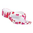 thumbnail image 1 of Kids' Dawgs Flip Flops Hearts Size 11, 1 of 1