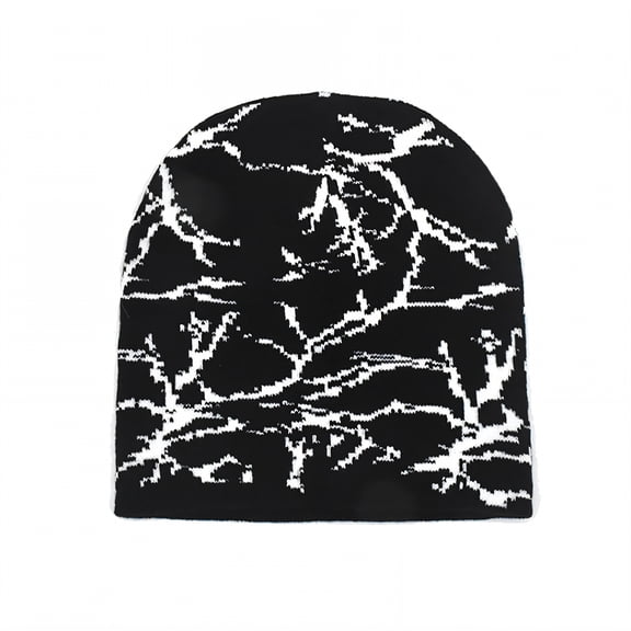TELOLY Beanies Hats Men,Thick Knitted Material Beanies,Soft and Non-Irritating Mens Beanie,Style2,One Size