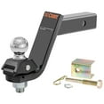 thumbnail image 1 of CURT 45144 Rockerball Cushion Hitch 2 Inch Ball Mount with 5-Inch Drop, 1 of 4