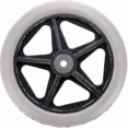 thumbnail image 2 of 2pcs 6 Inch Wheelchair Replacement Rubber Wheel Wheels Rollator Non-slip Replacement Casters Casters Wheels Wheelchair Replacem-hy -HK607, 2 of 5