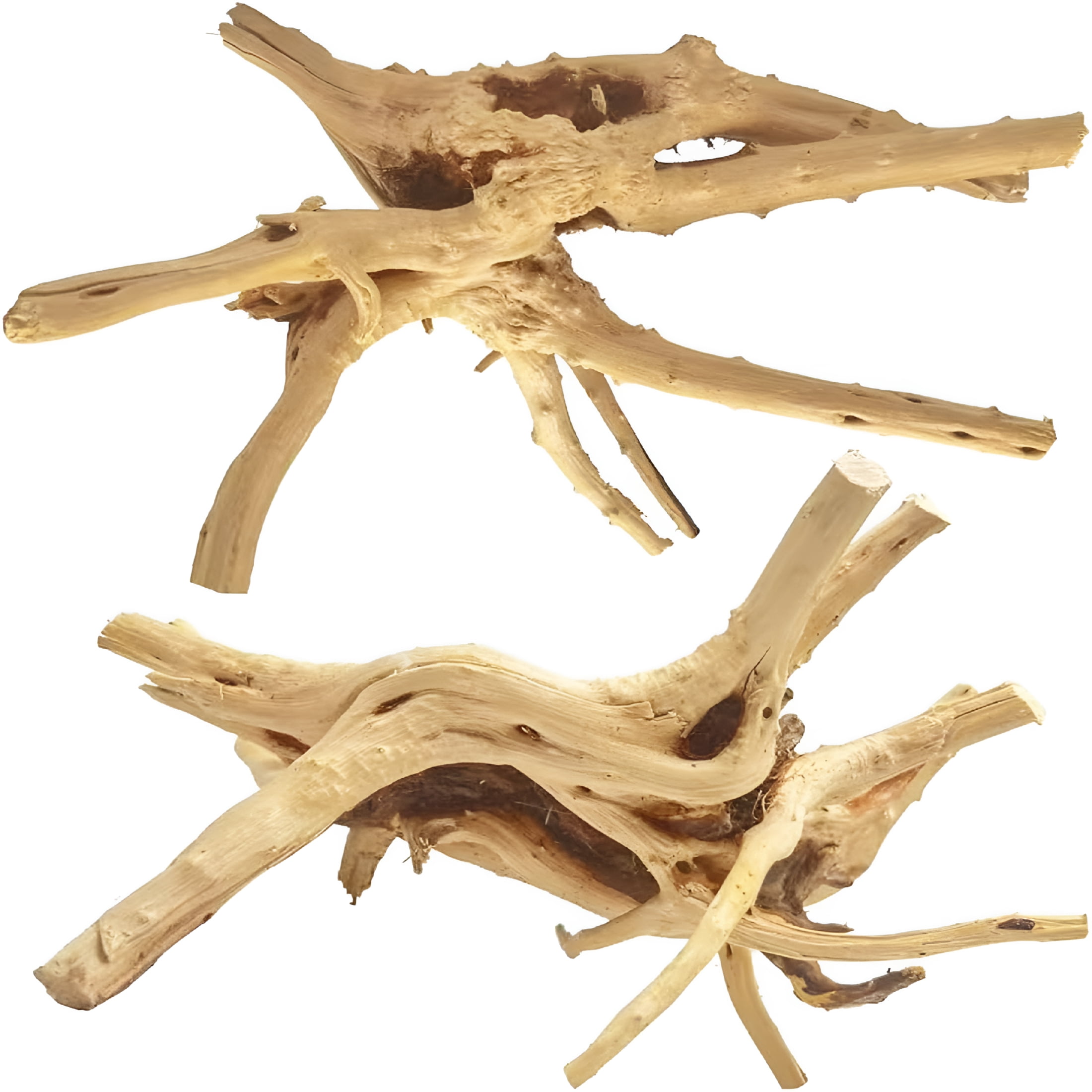 ACDANC Natural Aquarium Driftwood 5Pcs 4-8 Inch,Low Tannin Fish Tank Decoration