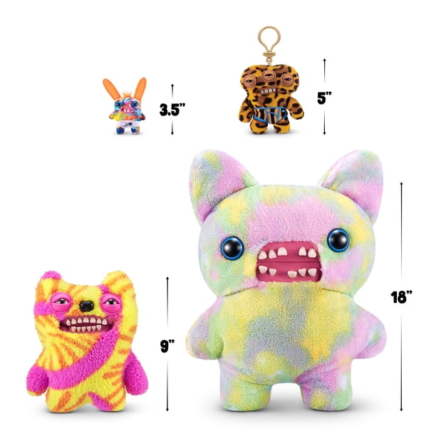 Fuggler Key Rings - Annoyed Alien Plush Toy for Playgrounds