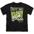 thumbnail image 2 of Beetlejuice Beetlejuice Date Me Kids T Shirt for Youth Boys and Girls, Black, X-Small, 2 of 4