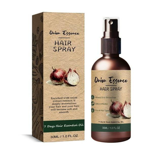 Aceite para el crecimiento del cabello con esencias de suero de abeja, adecuado para hombres y mujeres, aceite en aerosol para el crecimiento del cabello, cuidado del cabello, friz Autorización