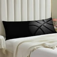 thumbnail image 2 of Basketball Body Pillow Cover Black and Gray Basketball Long Pillowcase with Zipper Decorative Rectangle Cushion Covers Sports Theme Soft Large Bedding Pillow Cases for Couch,Sofa,Bedroom20 x54, 2 of 5