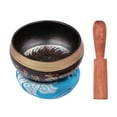 thumbnail image 5 of Singing bowl,Meditation Sound Chakra Set With Metal With Metal Sound Tibetan Set With Sound Chakra Relaxation Metal Sound Soft Cushion Buzhi Mewmewcat Bosnyyds Soft Color Wooden Siuke, 5 of 7