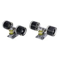 thumbnail image 1 of Camions de Planche à Roulettes, Alliage d'Aluminium 1 Paire Roues de Planche à Roulettes 55x45 mm Ensemble de Roues Ensemble Combo de Roues Camions 3,2 Pouces Ensemble Combo de Roues pour Cruiser, 1 of 7