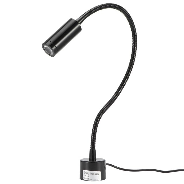 Luz LED ajustable Jadeshay cuello de cisne para máquina de coser compacta y ligera