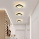 thumbnail image 4 of Luces de techo cuadradas de 22 W, luces de techo LED, lámpara de techo de 3500 K para baño, sala de estar, dormitorio, cocina, pasillo (blanco cálido), 4 of 5