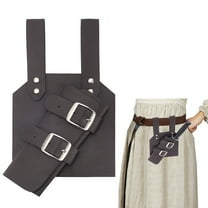 1 pc Back Sword Holster PU Leather Sword bag Sword Carry bag with Alloy Fencing Sheath Sword Storage bag Imitation Leather