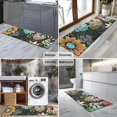 thumbnail image 2 of Pioneer Flower Floral Print Pattern Kitchen Rug Mat,Kitchen Runner Rugs Non Skid Washable,Decorative Kitchen Floor Mats for Kitchen,Sink,Laundry,17"X47", 2 of 5