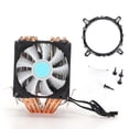 thumbnail image 1 of Enfriador de CPU Sincero Disipador de calor silencioso con RGB 6 tubos de calor de cobre puro, 1 of 10