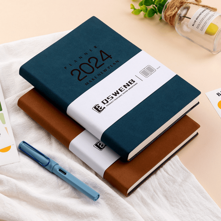 2024 Agenda Book Schedule Notebooks Daily Paper Notepad Planner